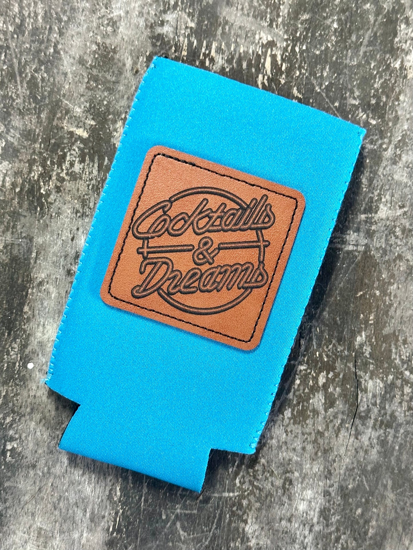 Cocktails & Dreams Slim Can Koozie