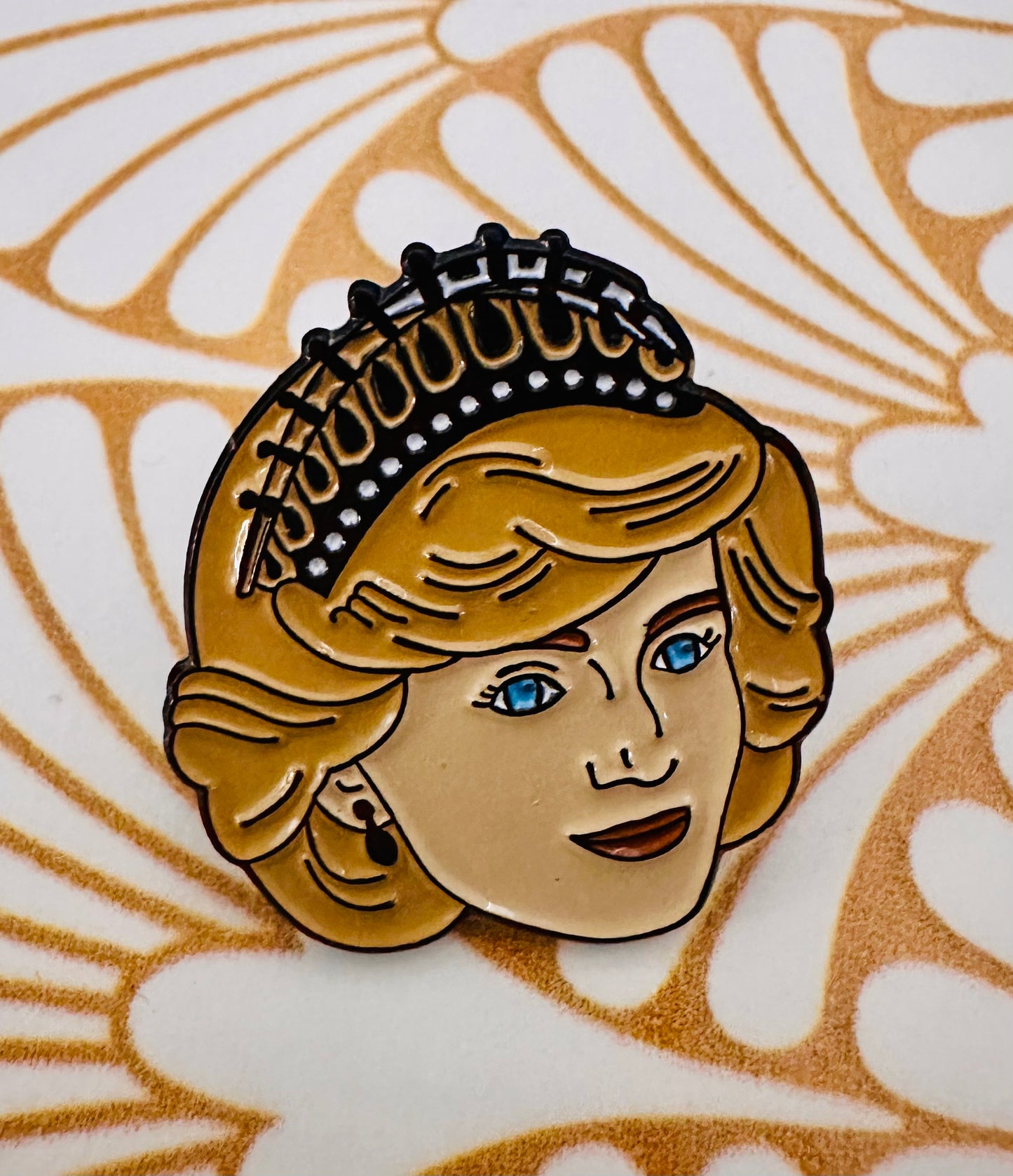 Princess Diana Enamel Pin
