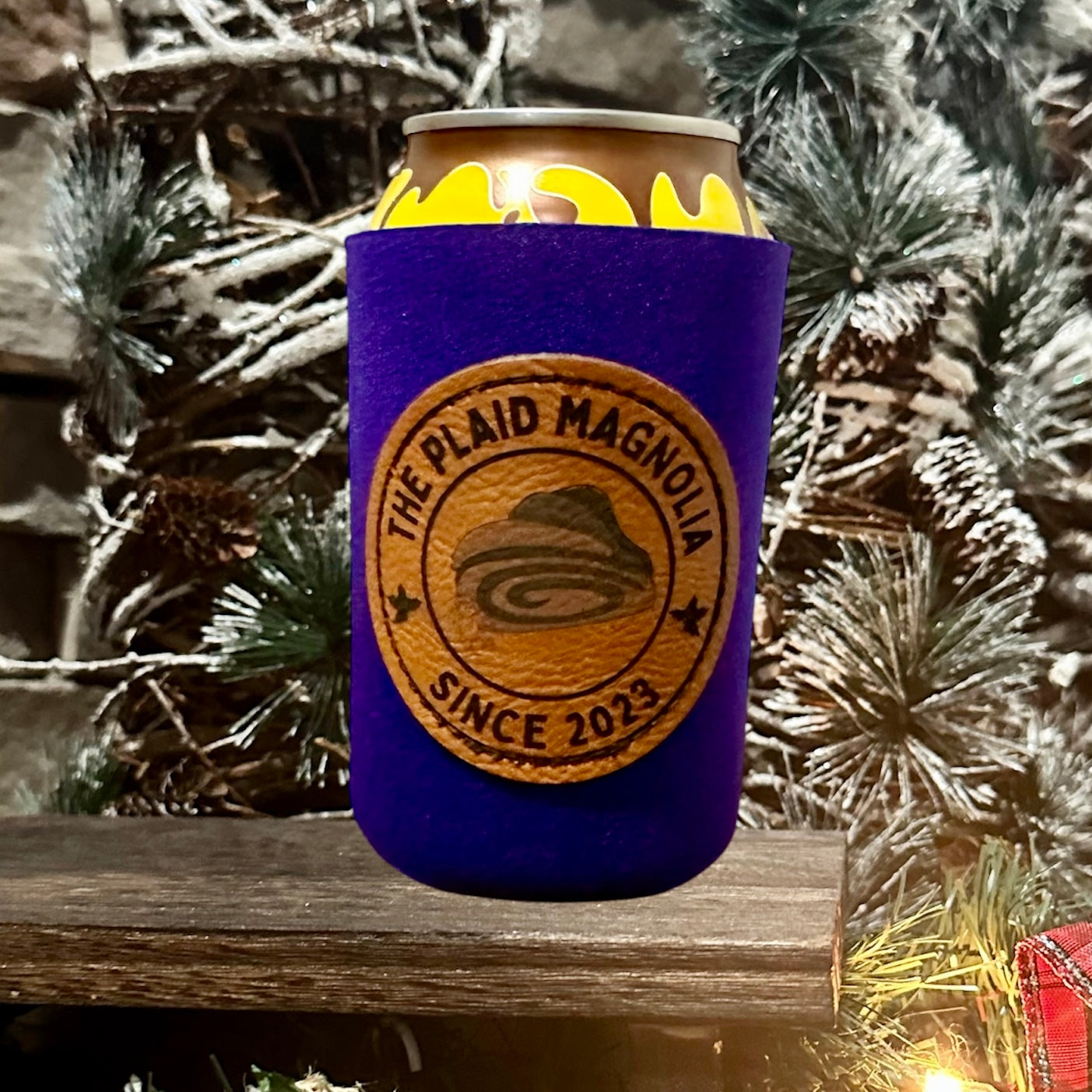 Almost Mardi Gras Holiday Koozie