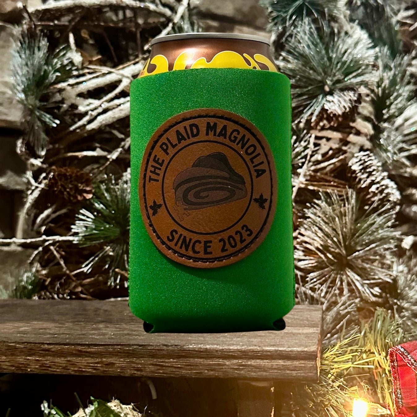 Almost Mardi Gras Holiday Koozie
