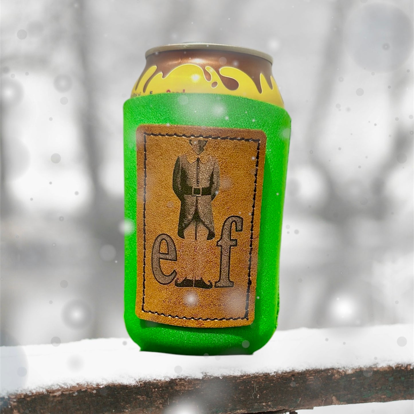 Vintage Christmas Movie Poster Koozies