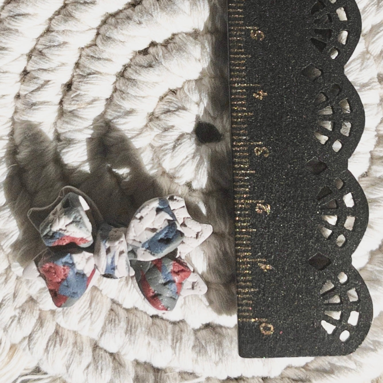 Marbled Knot Bowtie Lapel