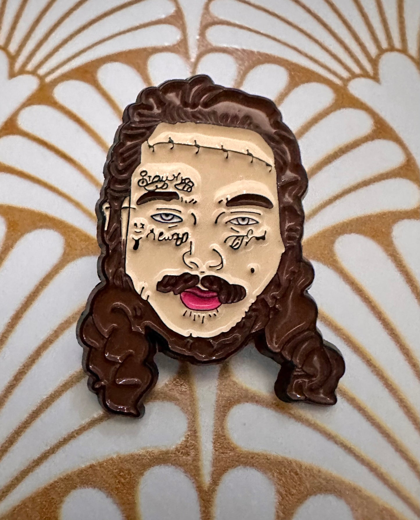 Post Malone Enamel Pin