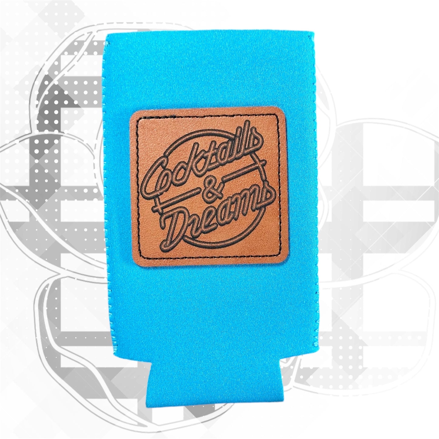 Cocktails & Dreams Slim Can Koozie