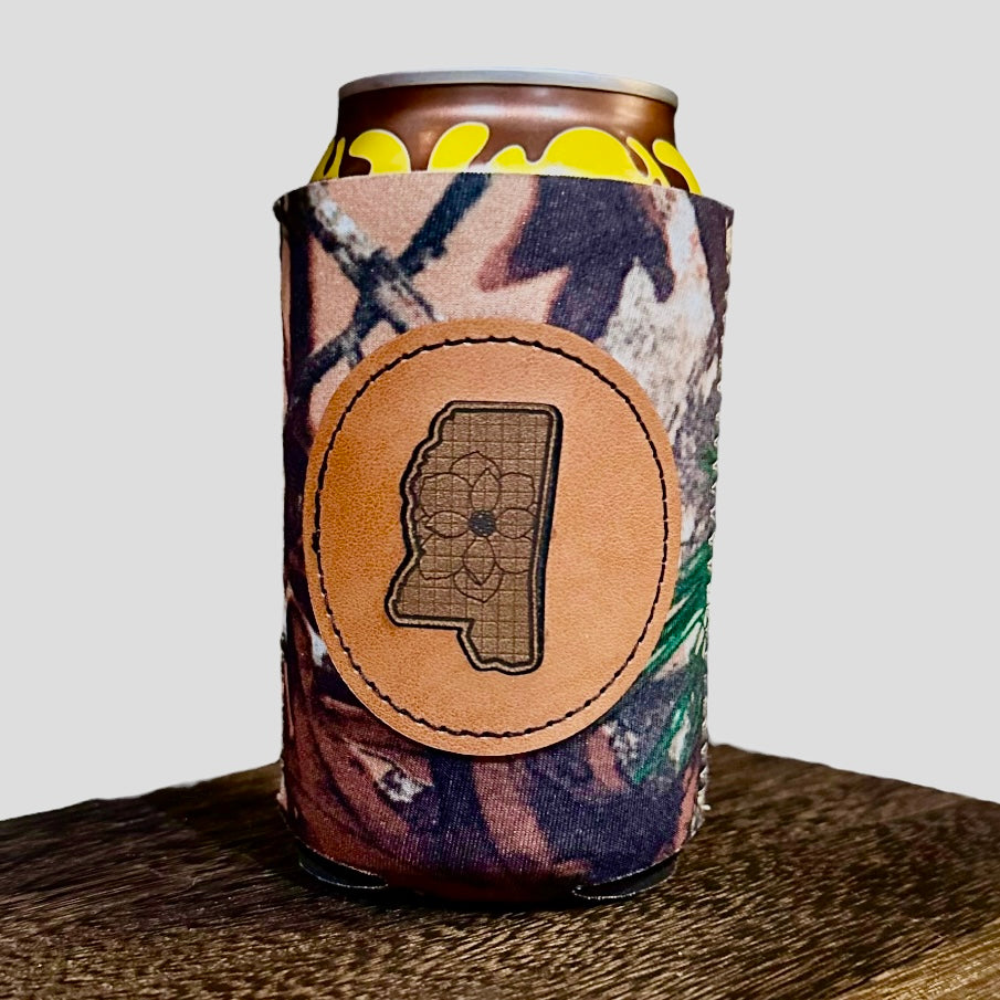 TPM 2-tone Camo Koozie