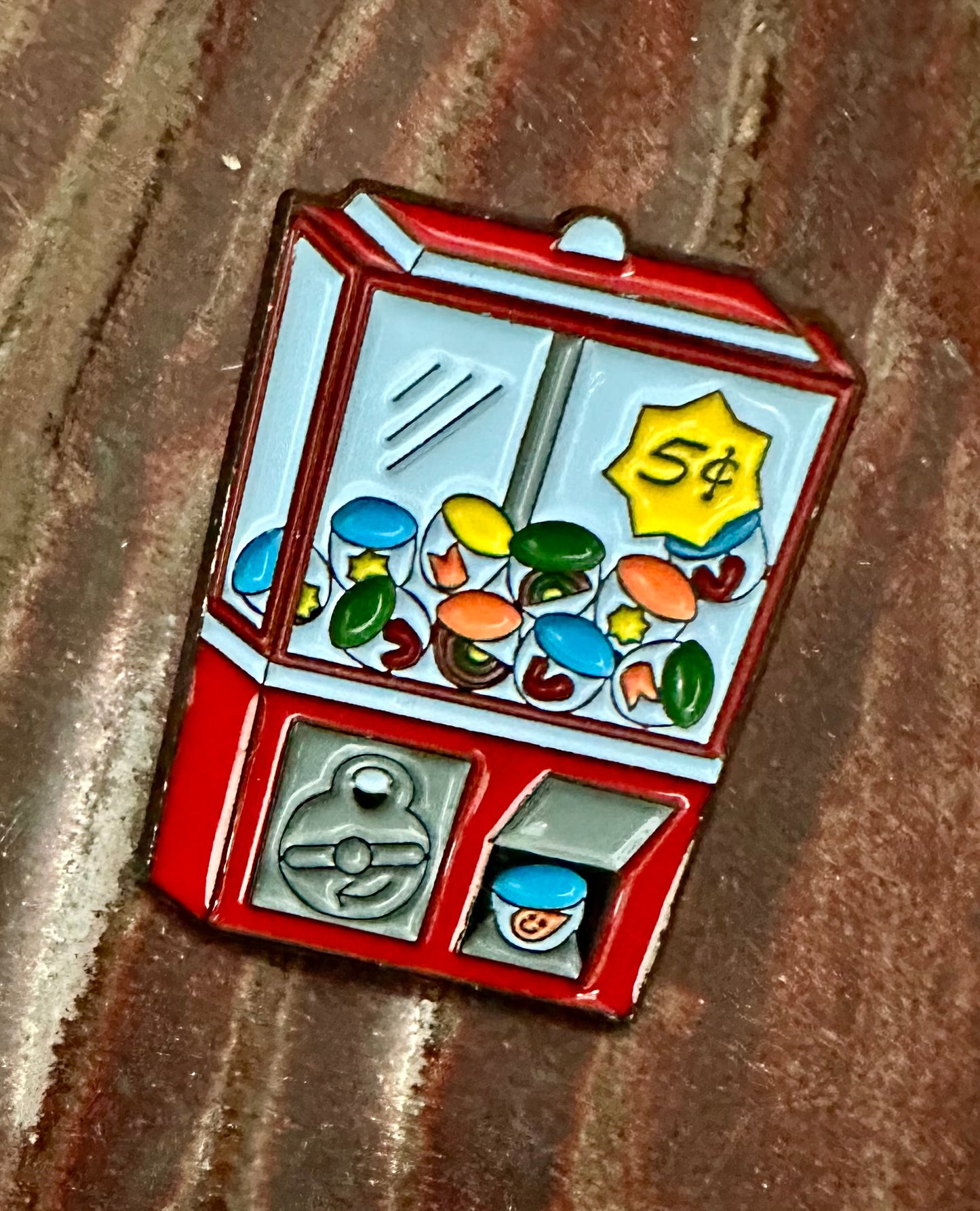 Vintage Gumball Enamel Pin