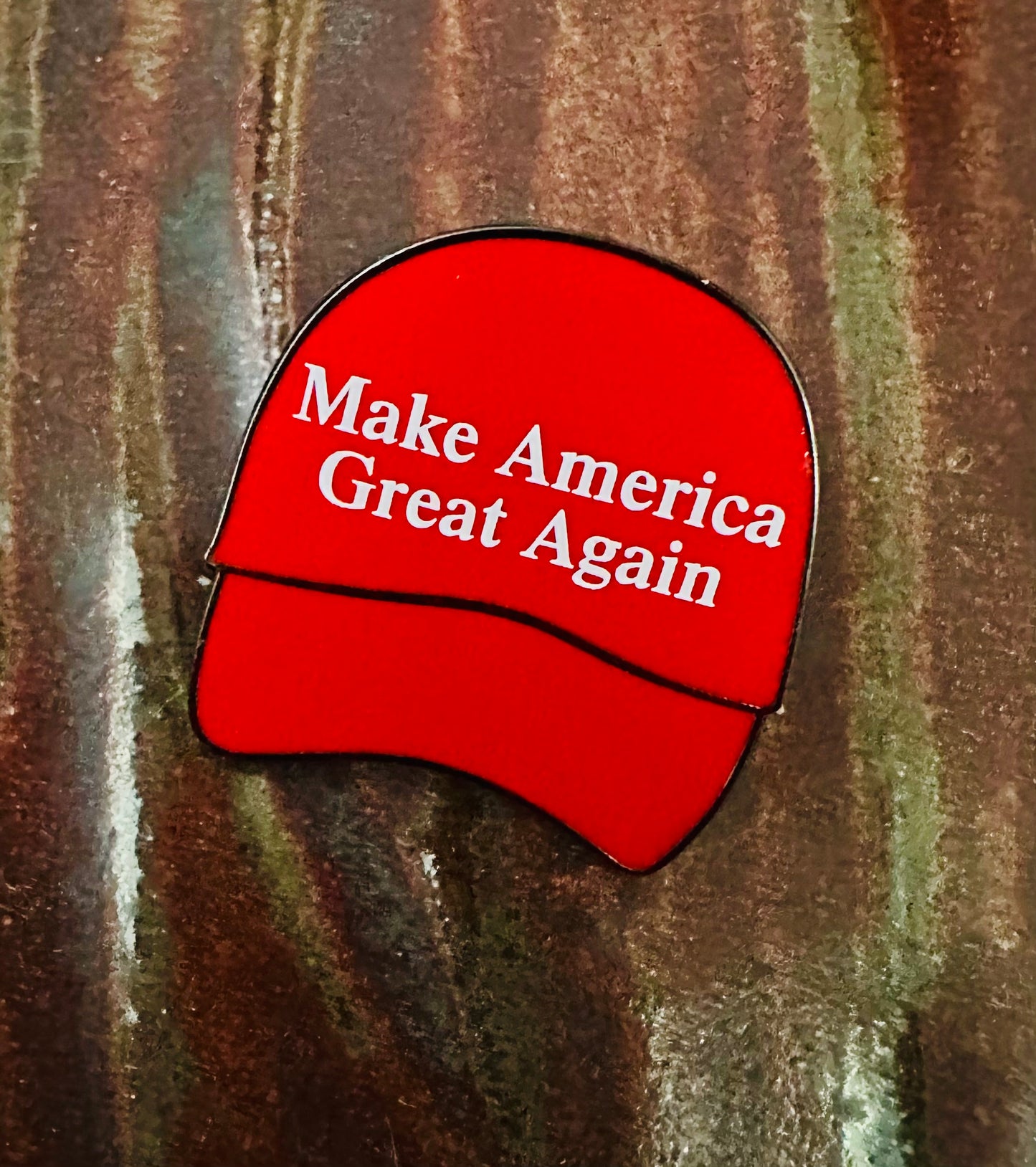 MAGA Hat Enamel Pin
