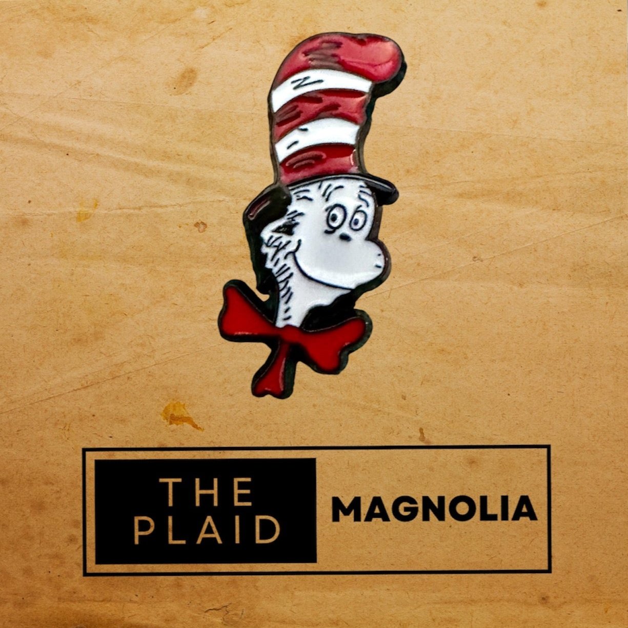 Cat in the Hat Enamel Pin