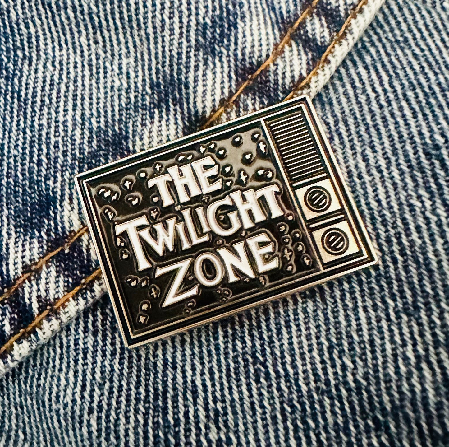 The Twilight Zone Enamel Pin