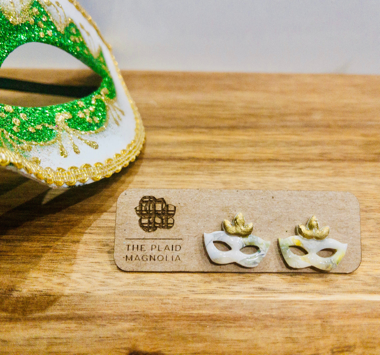 Carnival Mask Studs