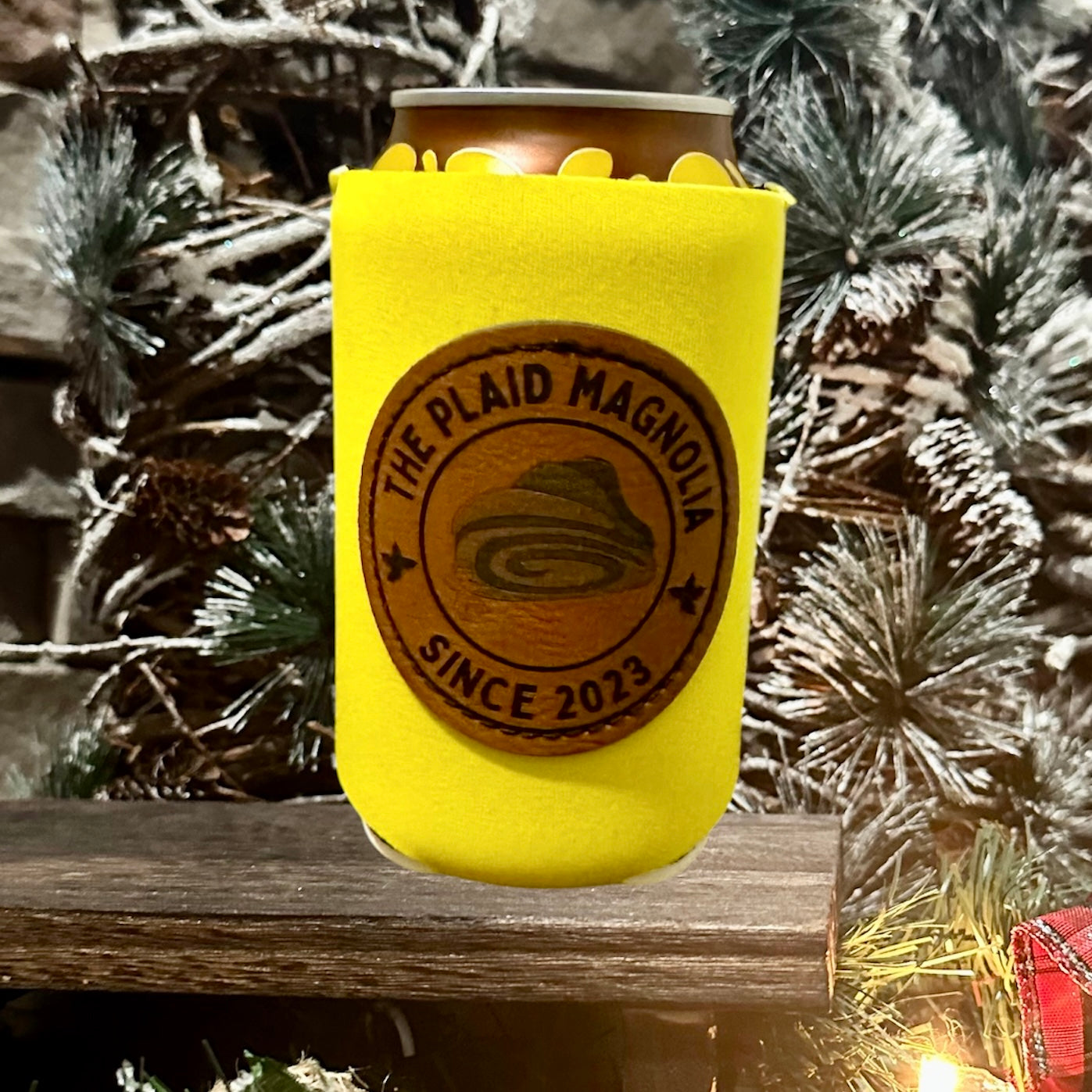 Almost Mardi Gras Holiday Koozie