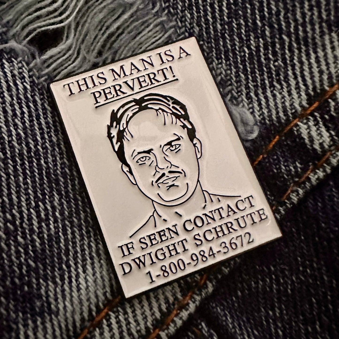 Dwight Schrute Enamel Pin
