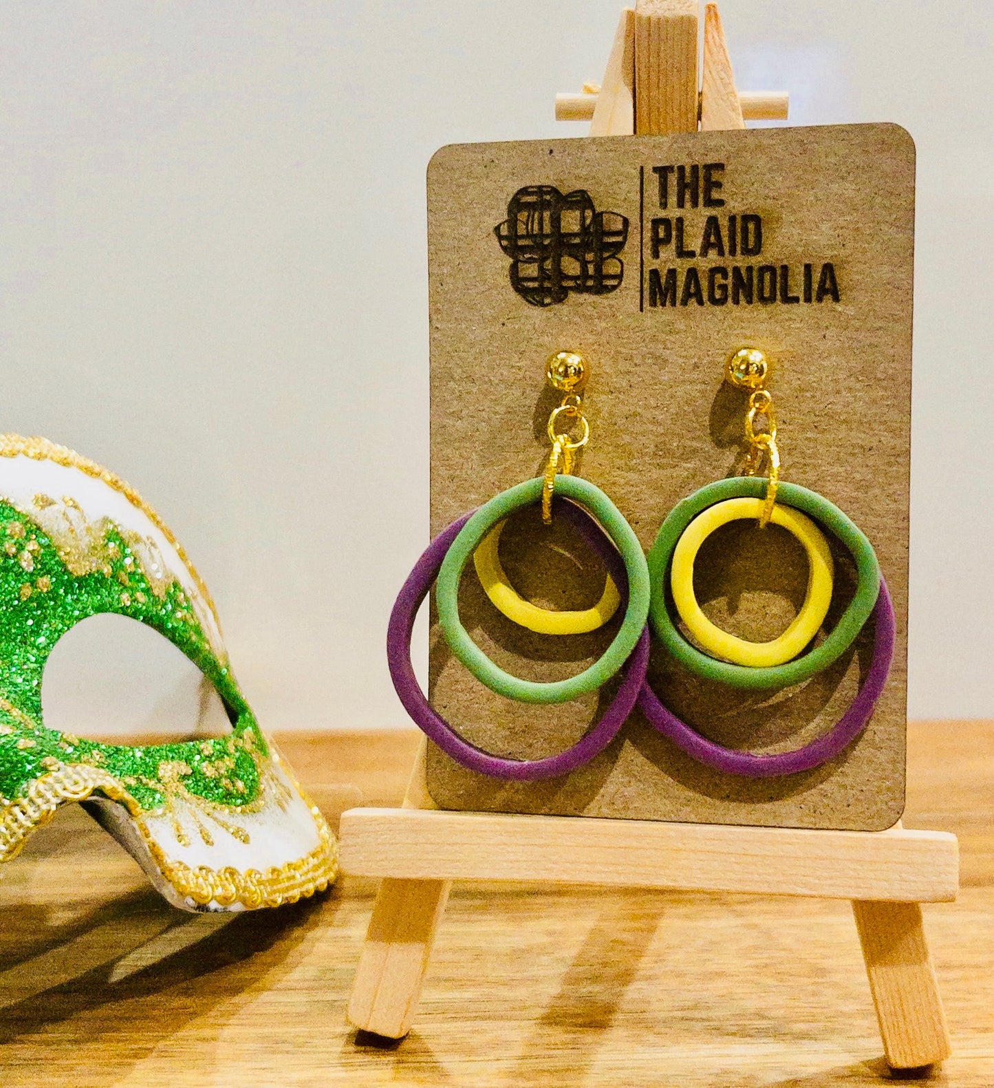 Mardi Gras 3-Ring Strands