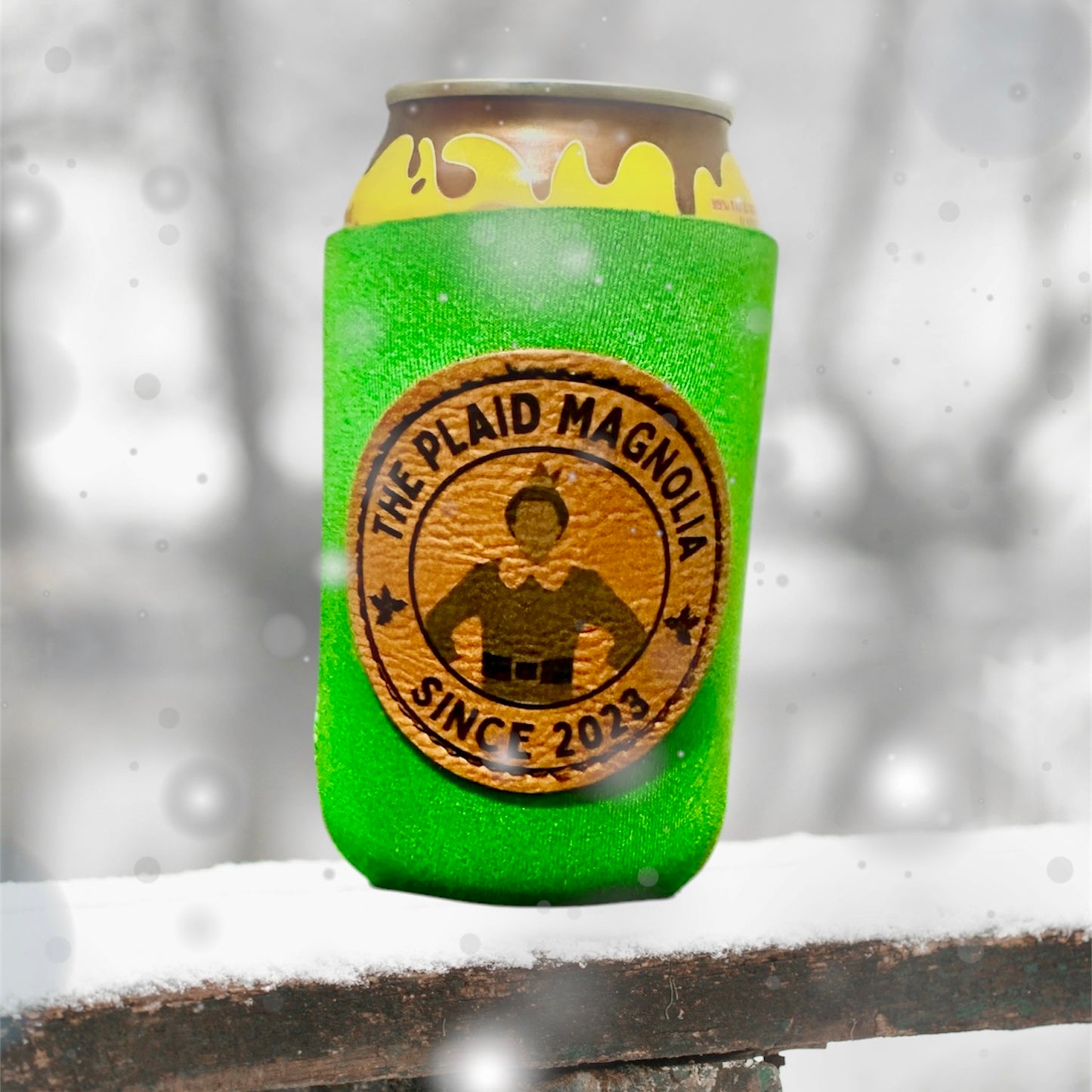 Vintage Christmas Movie Poster Koozies