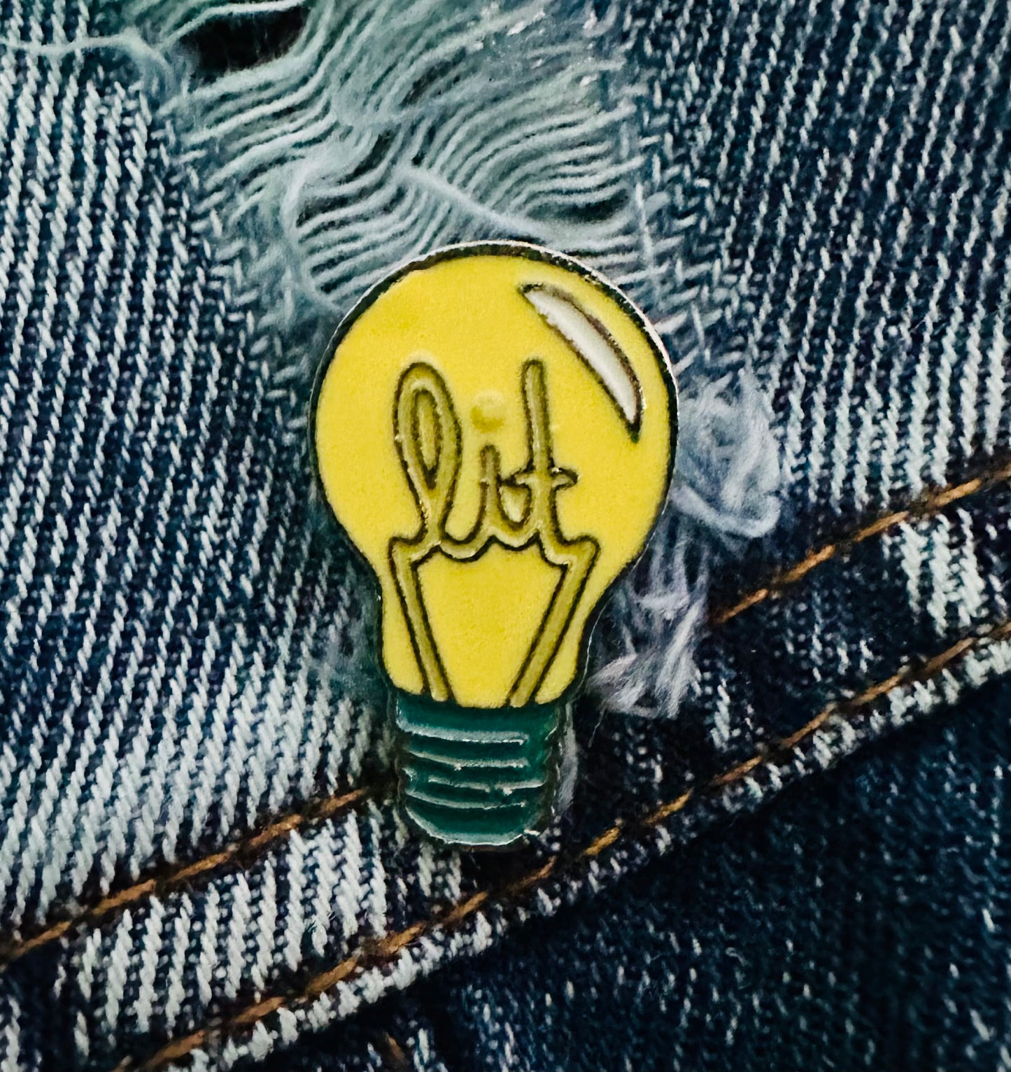 Lit Enamel Pin