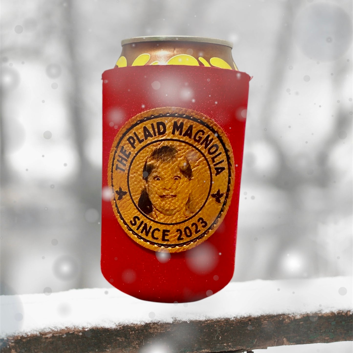 Vintage Christmas Movie Poster Koozies