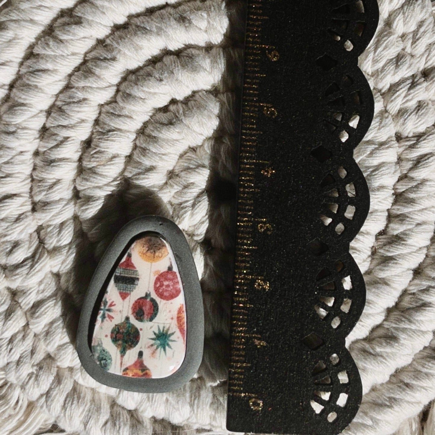 Vintage Ornament Lapel