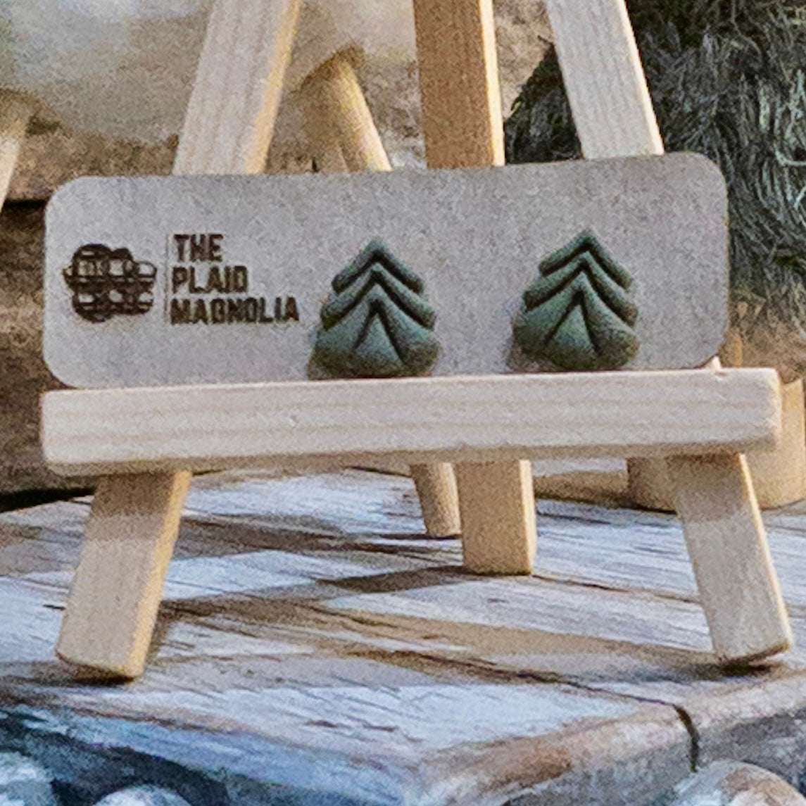 Whimsical Tree Studs