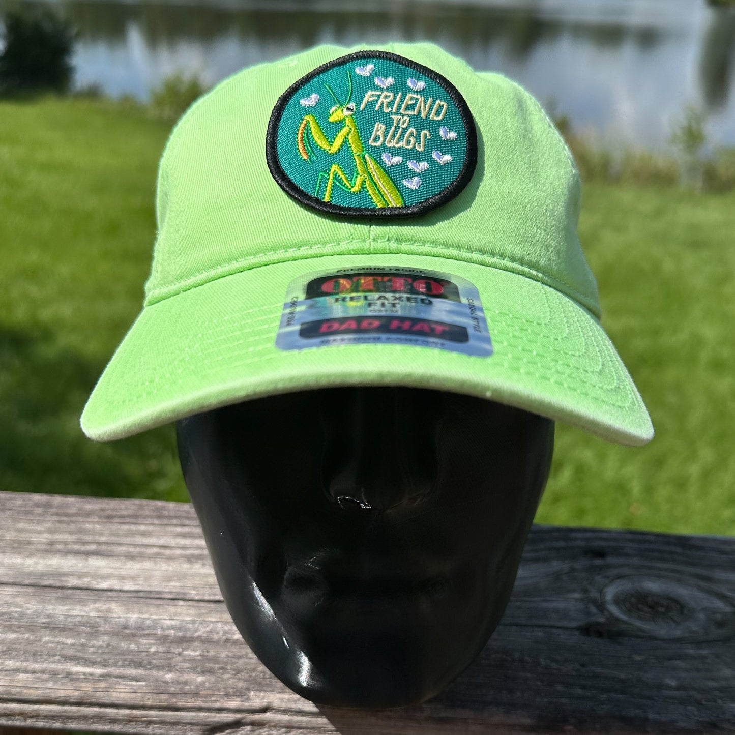 Friend to Bugs | Green Otto Dad Hat