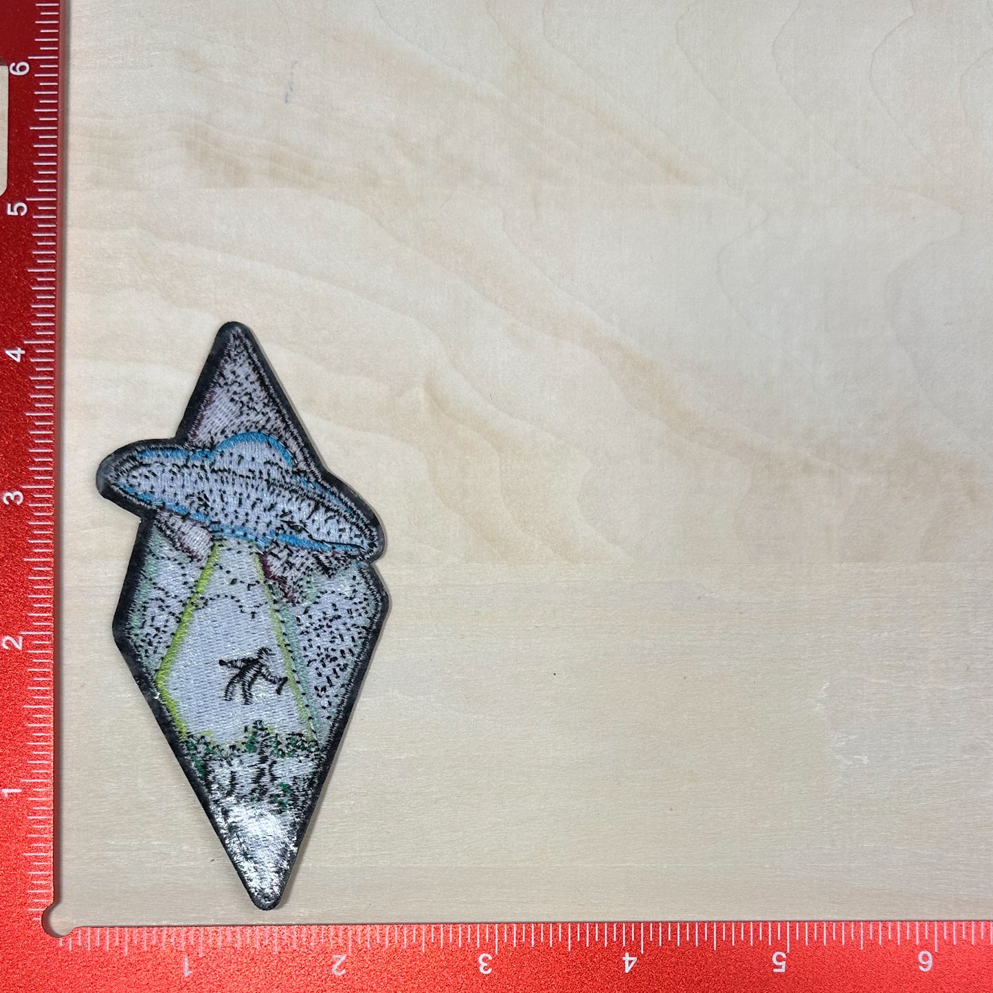 Alien Abduction - Embroidered Patch