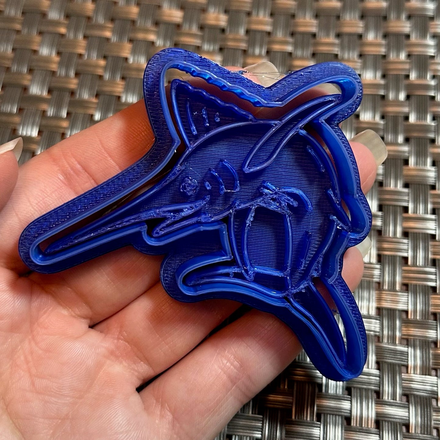 Marlin - Custom 3D Printed Cookie Cutter + Stamp Combo