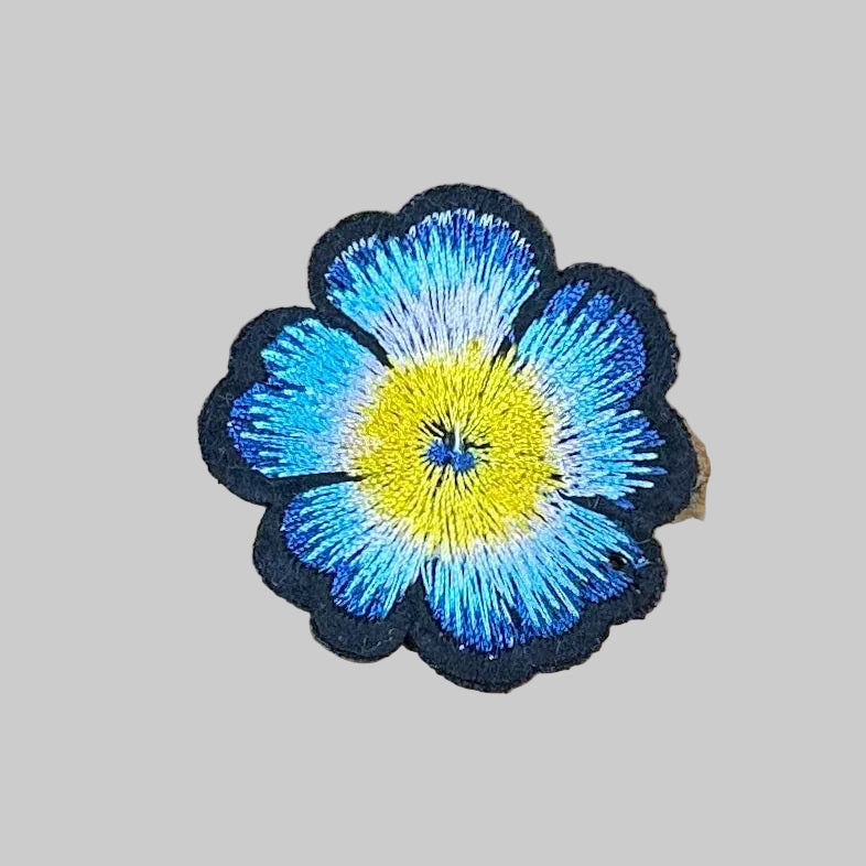 Small Pansy - Embroidered Patch
