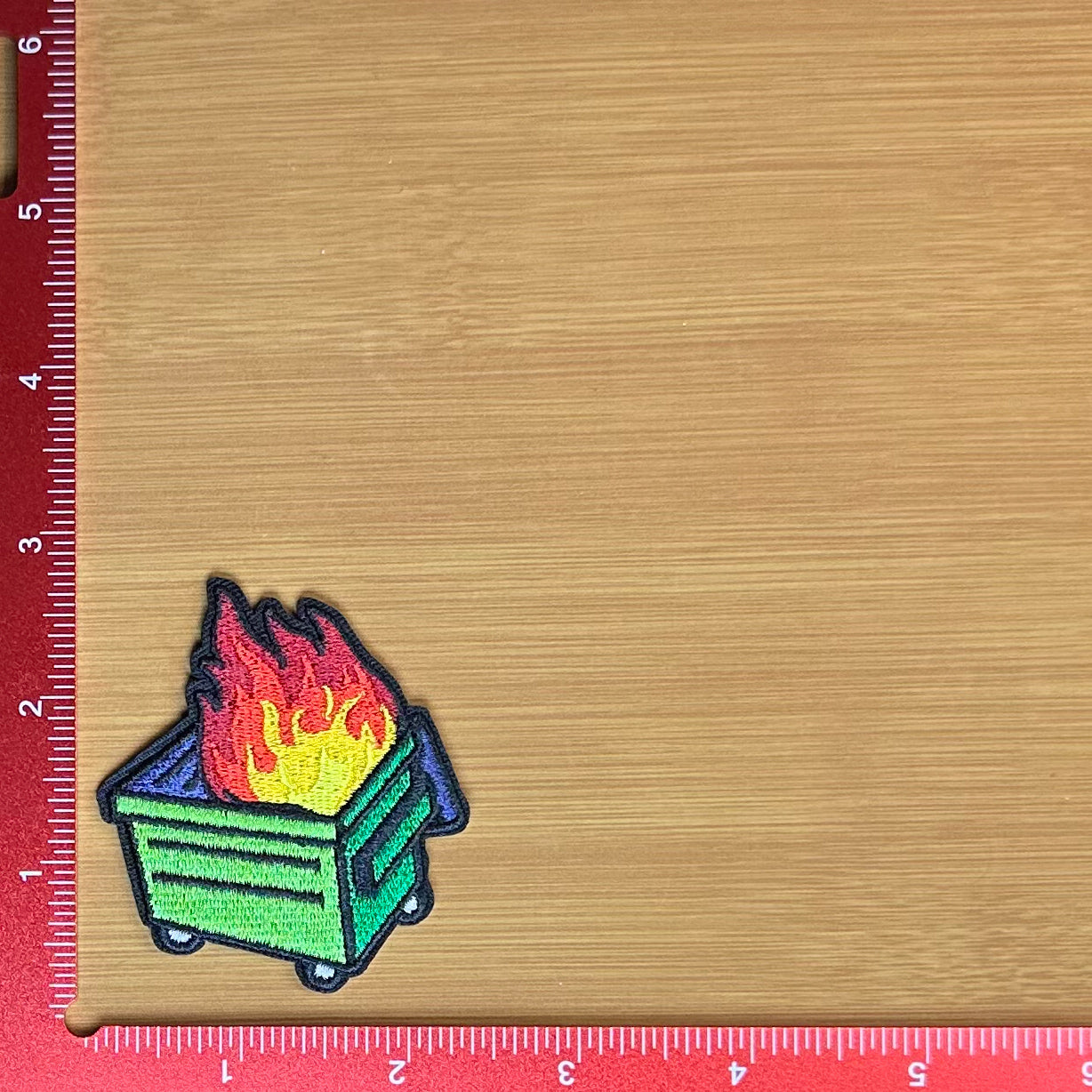 Dumpster Fire - Embroidered Patch