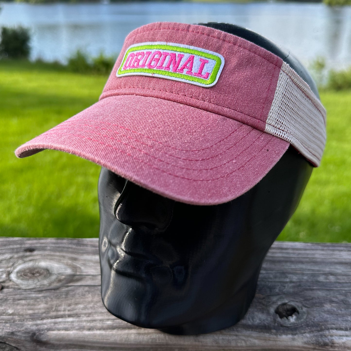 Original | Garment Dyed Pink | Sportsman Trucker Visor