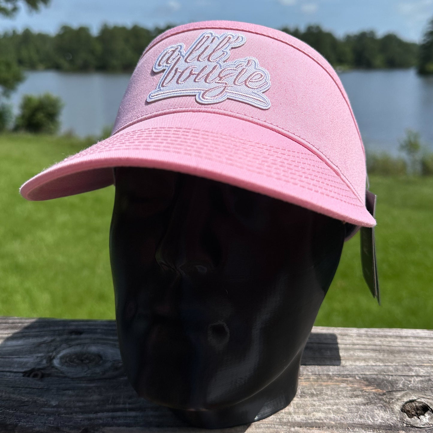 A Lil Bougie | Pink Decky High Crown Visor
