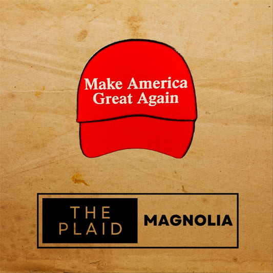 MAGA Hat Enamel Pin