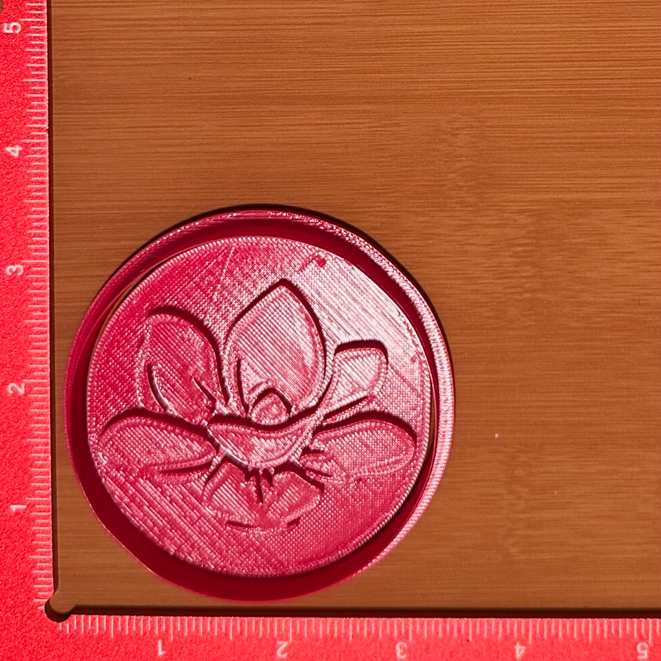 Magnolia - Custom 3D Printed Cookie Cutter + Stamp Combo