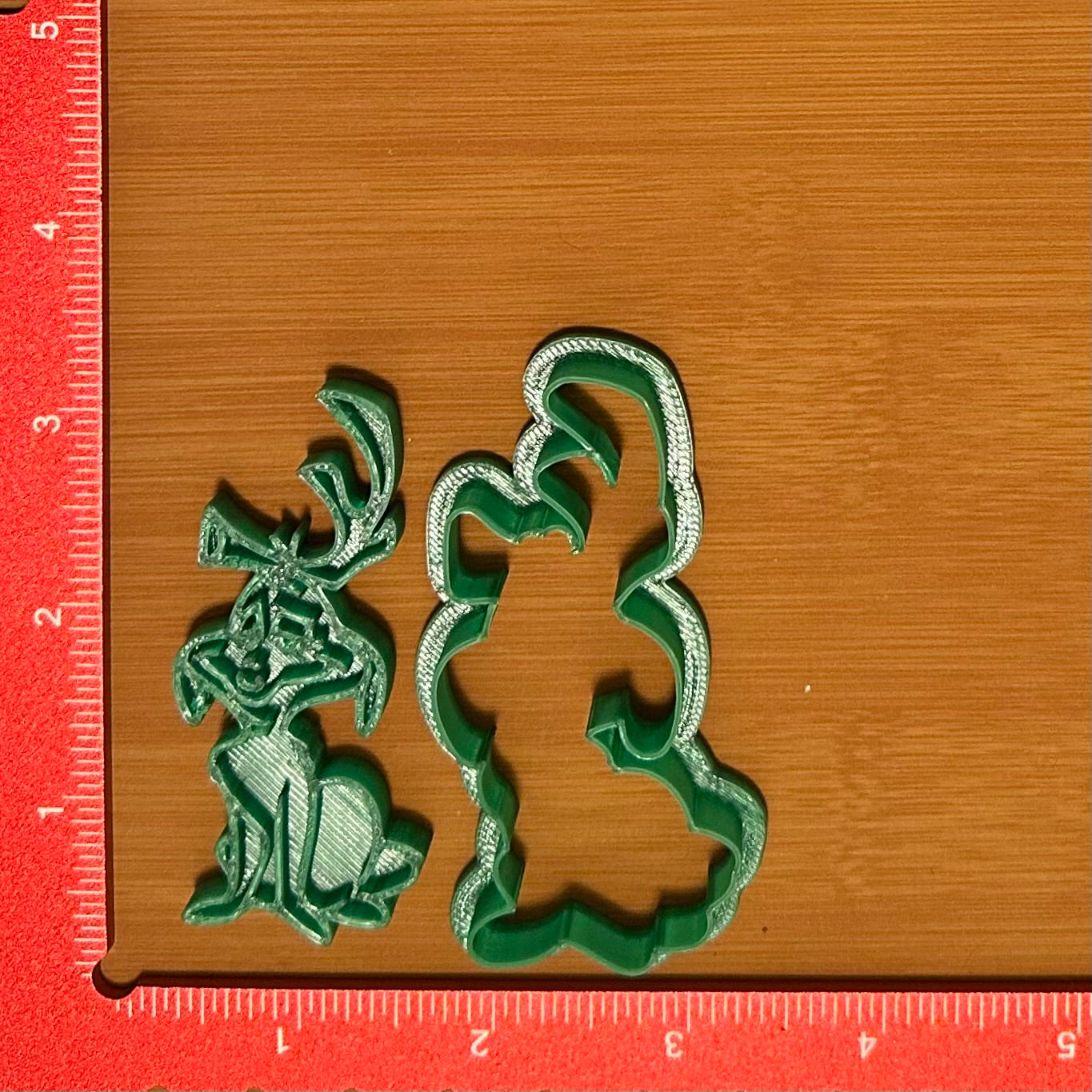 Max the Dog - Custom 3D Printed Cookie Cutter + Stamp Combo