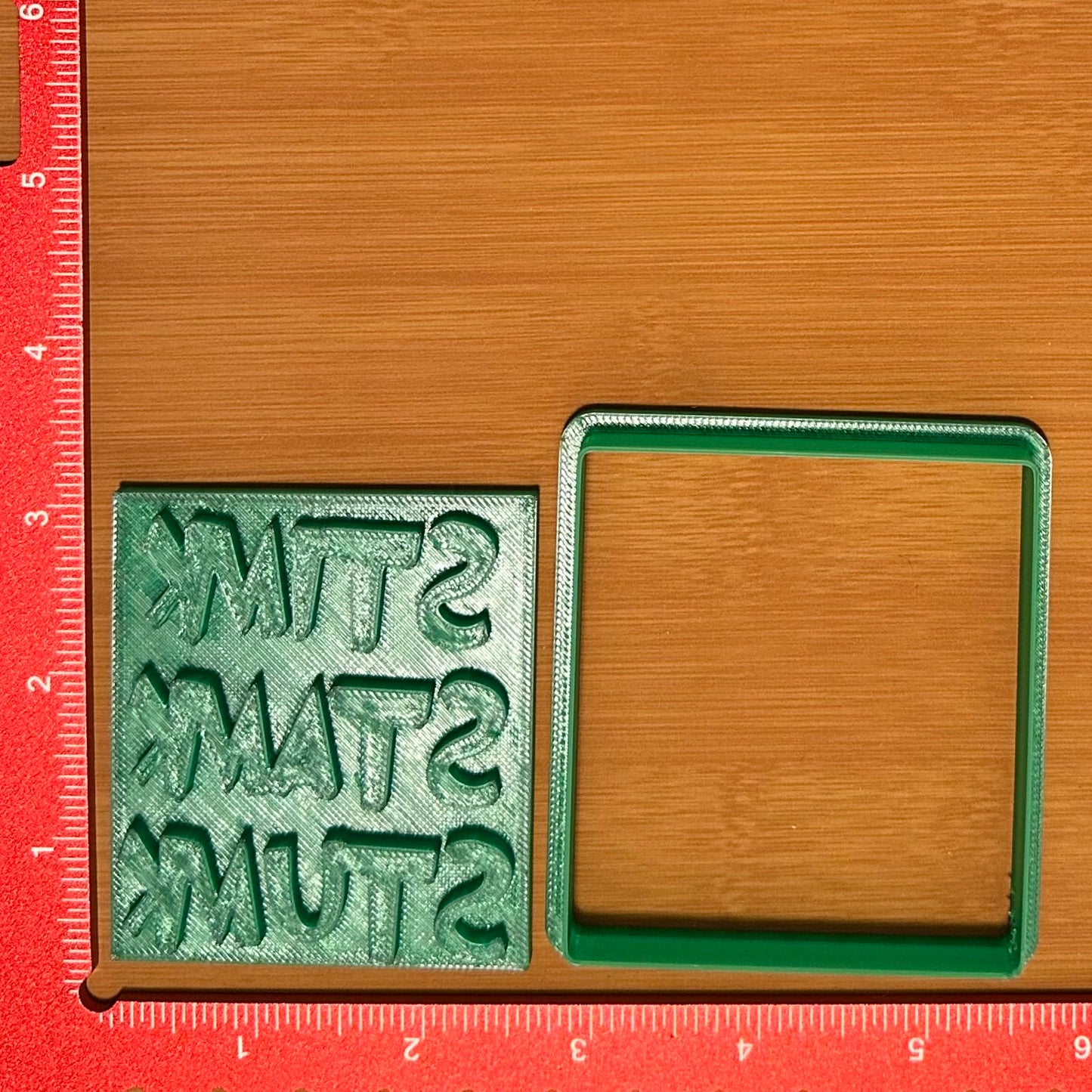 Stink Stank Stunk - Custom 3D Printed Cookie Cutter + Stamp Combo