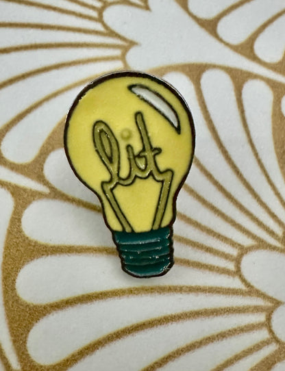 Lit Enamel Pin