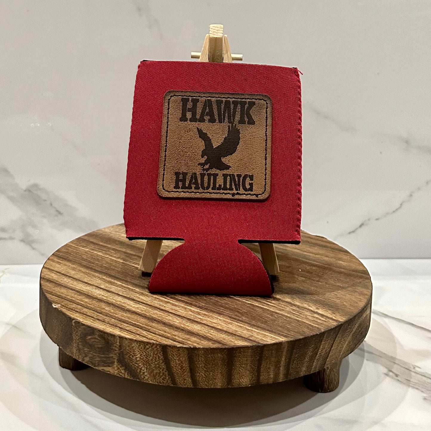 Hawk Hauling Koozie