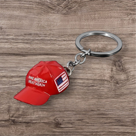 MAGA Hat Keychain