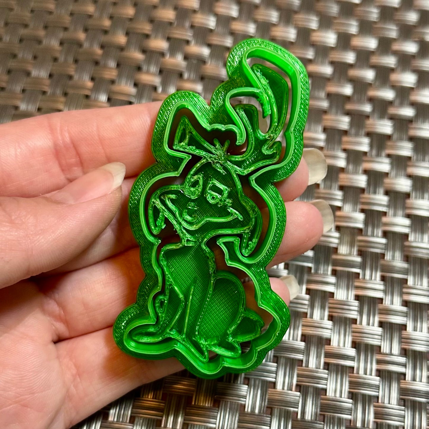 Max the Dog - Custom 3D Printed Cookie Cutter + Stamp Combo