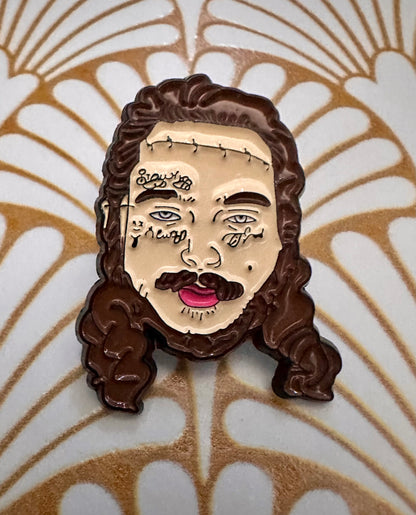 Post Malone Enamel Pin
