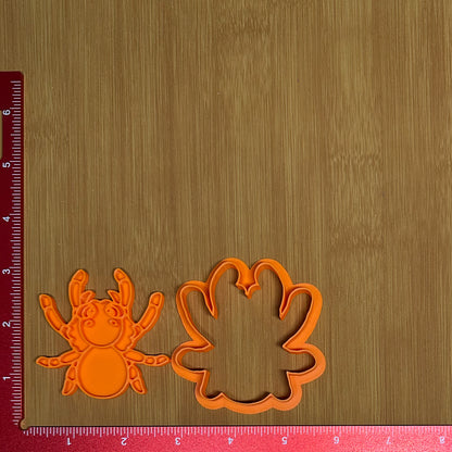 Spooky Halloween Set - Custom 3D Printed Cookie Cutter + Stamp Combo