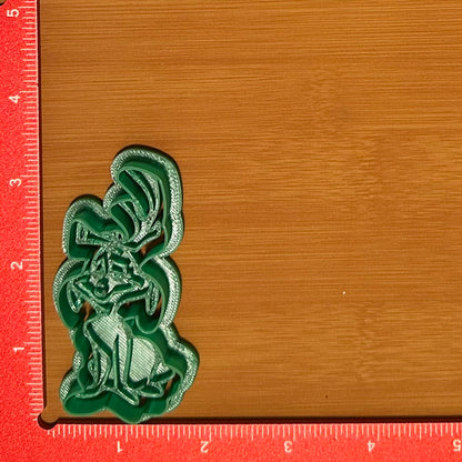 Max the Dog - Custom 3D Printed Cookie Cutter + Stamp Combo