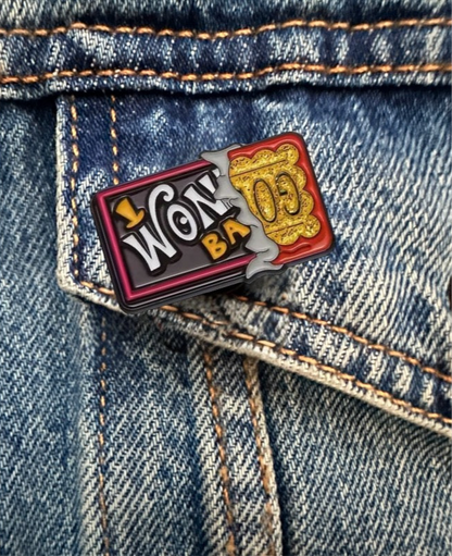 Wonka Bar Enamel Pin