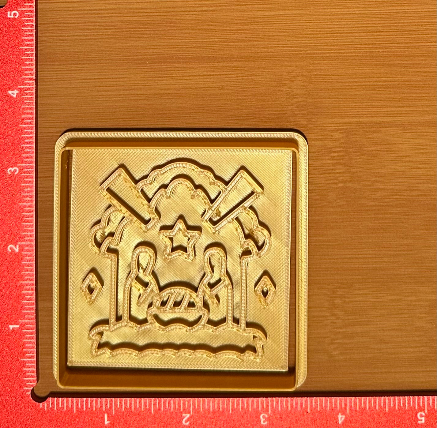 Nativity Scene - Custom 3D Printed Cookie Cutter + Stamp Combo