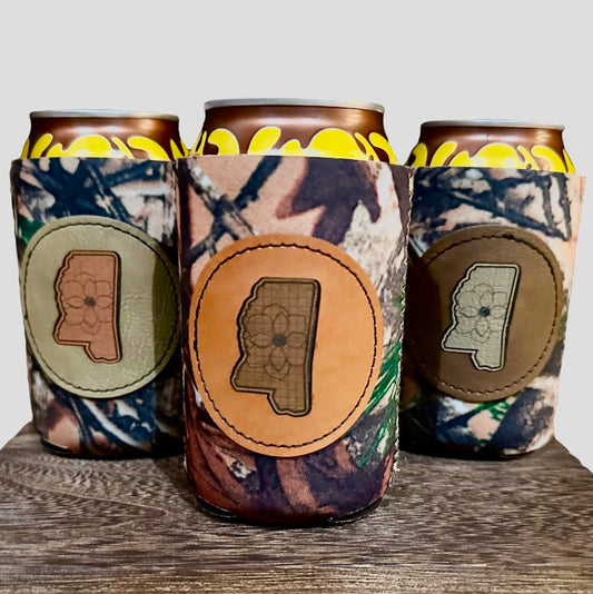 TPM 2-tone Camo Koozie
