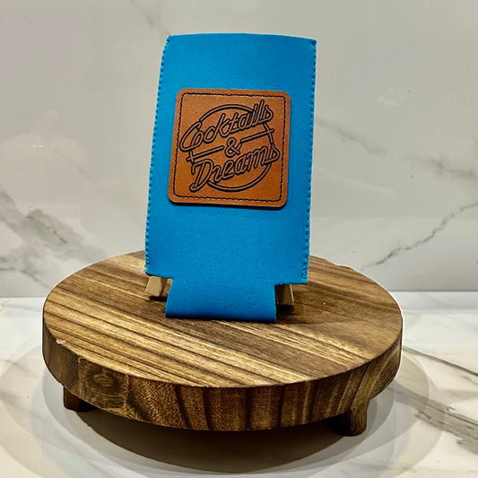 Cocktails & Dreams Slim Can Koozie