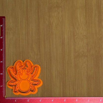 Spooky Halloween Set - Custom 3D Printed Cookie Cutter + Stamp Combo