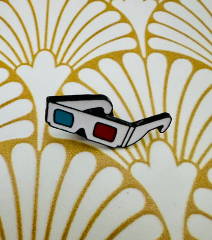 Gizmo 3-D Glasses Enamel Pin