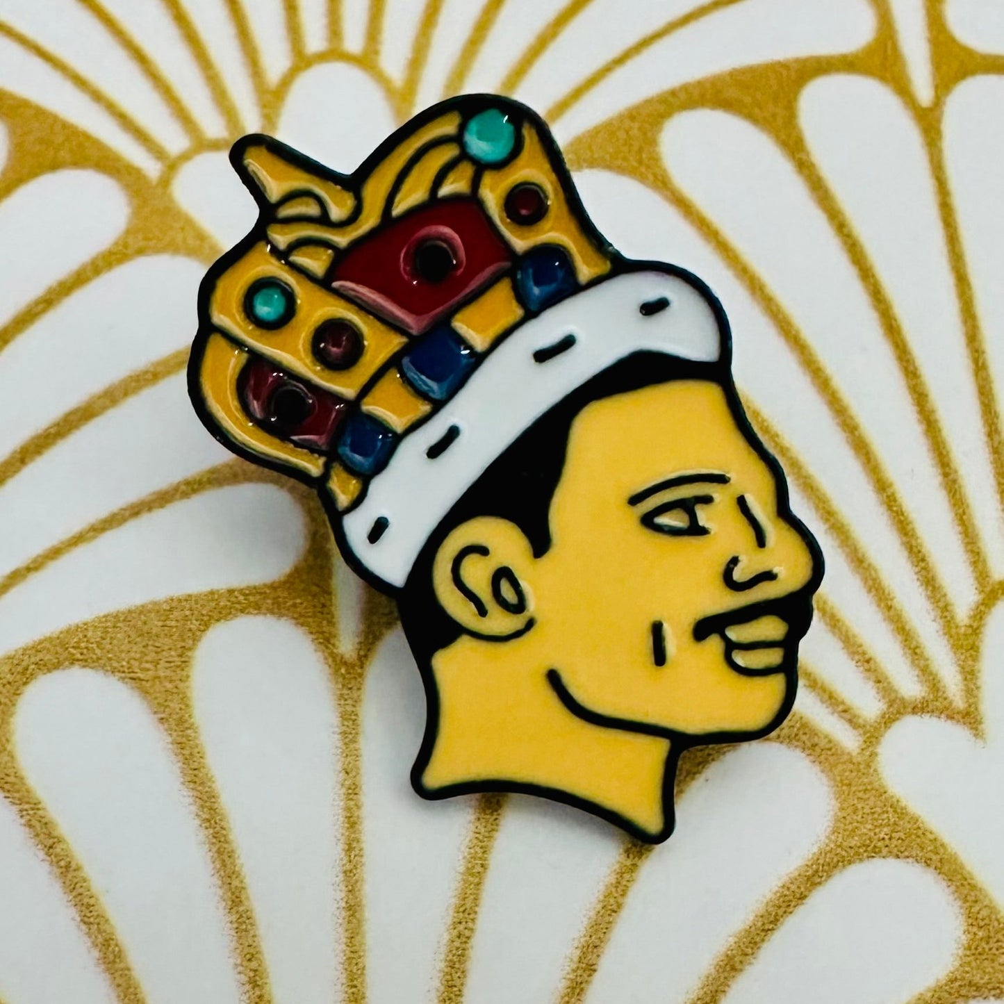 Freddie Mercury Enamel Pin