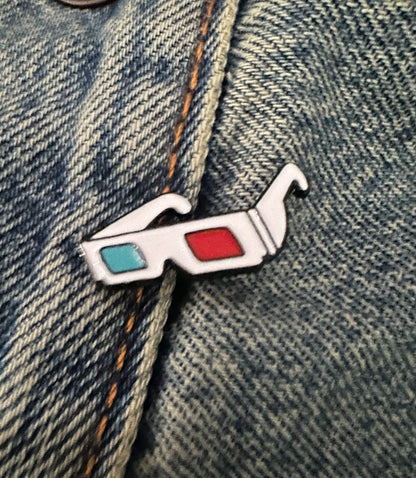 Gizmo 3-D Glasses Enamel Pin