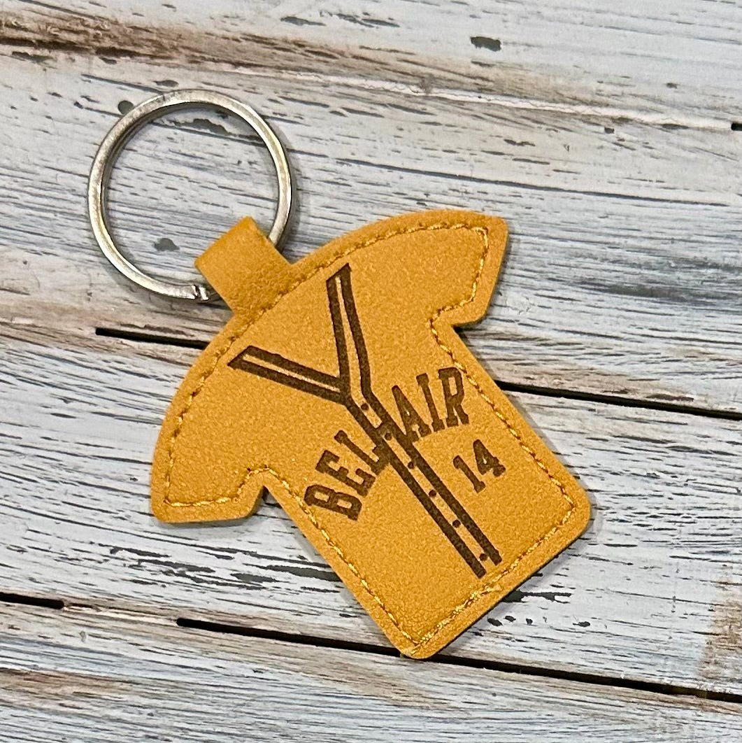 Vintage Star Jersey Keychain