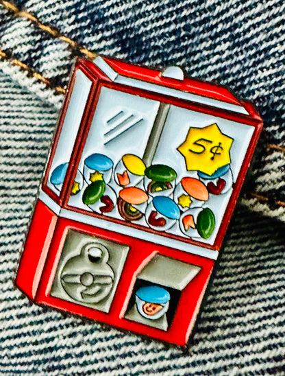 Vintage Gumball Enamel Pin